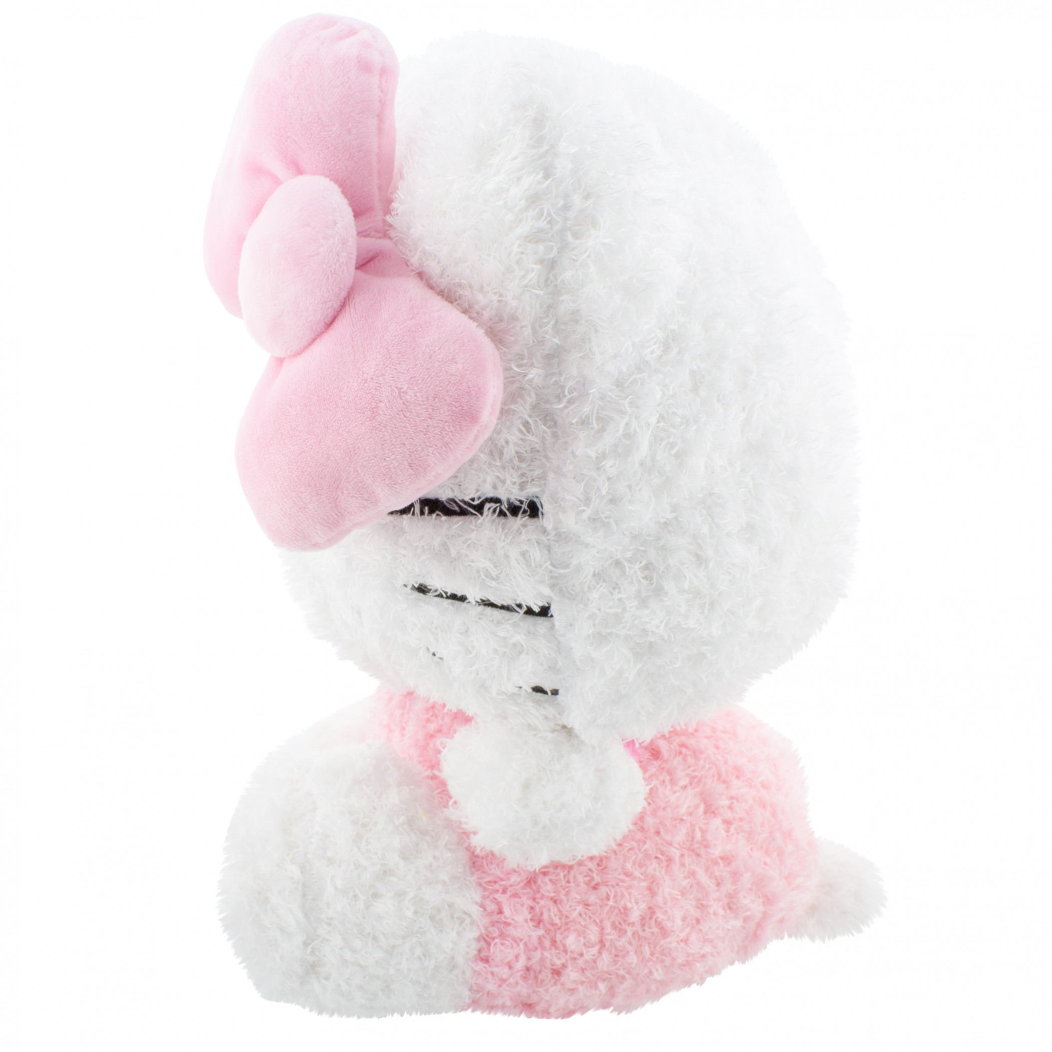 Hello Kitty Pink Bow Fuzzy Weighted Pillow Buddy